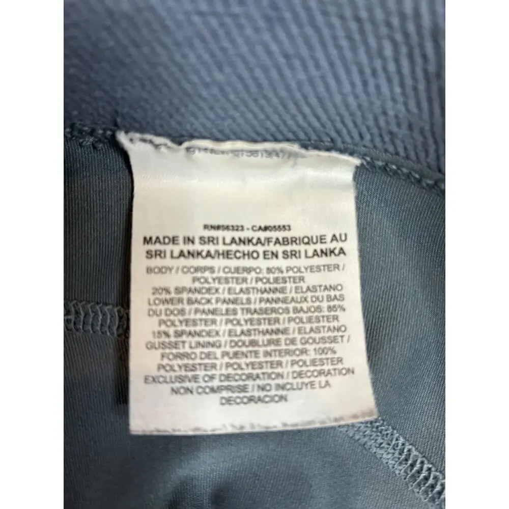 Nike Pro Women's Small Dry Fit Gray, Orange Cropped Leggings